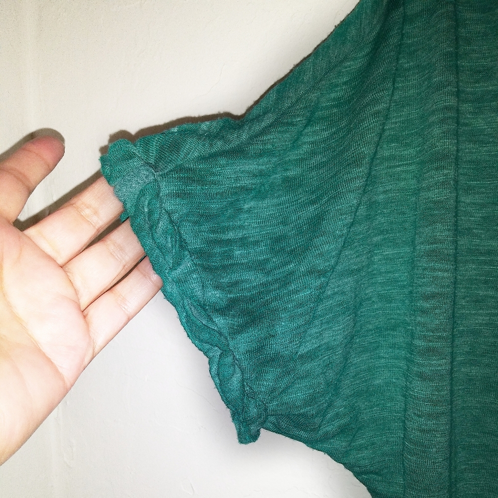 Free People Astrid Green Convertible Neck - Picture 7 of 8